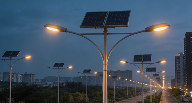 solar street lights